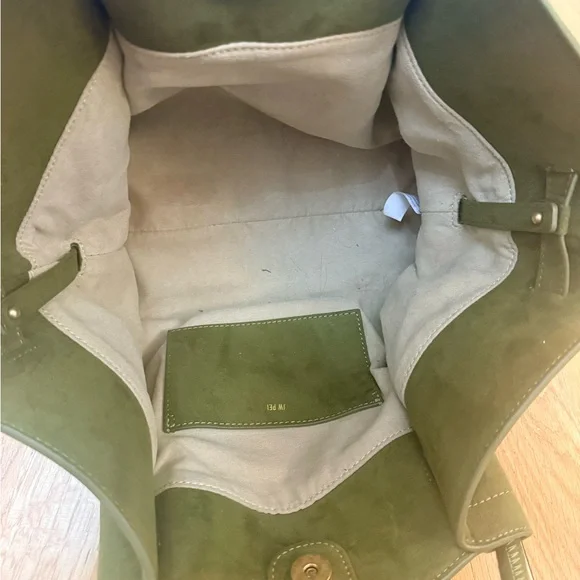 JW PEI Hana Medium Olive Green Women's Tote Bag - Picture 13 of 15